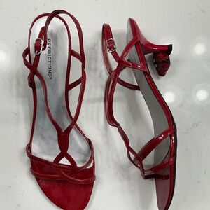 Predictions Women's Glossy Red Heels